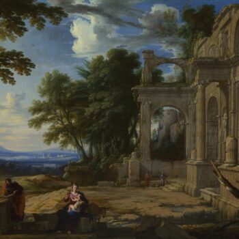 Pierre Patel - Landscape with the Rest on the Flight into Egypt
