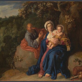 Pieter Lastman - The Rest on the Flight into Egypt