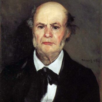 Portrait of The Artist's Father, Leonard Renoir by Renoir