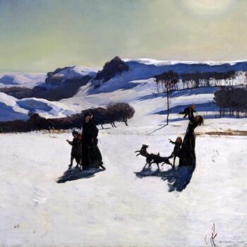 Rockwell Kent - Winter in the Berkshires