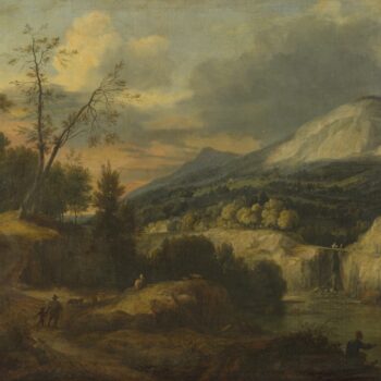 Roelant Roghman - A Mountainous Landscape