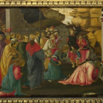 Sandro Botticelli and Filippino Lippi - Adoration of the Kings