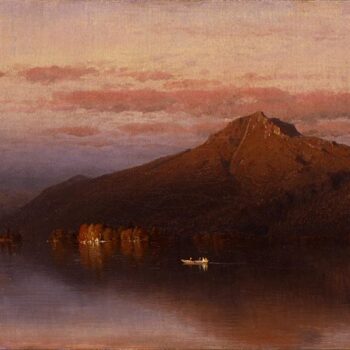 Sanford Gifford - Whiteface Mountain from Lake Placid