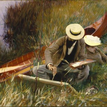 Sargent - An outdoor study