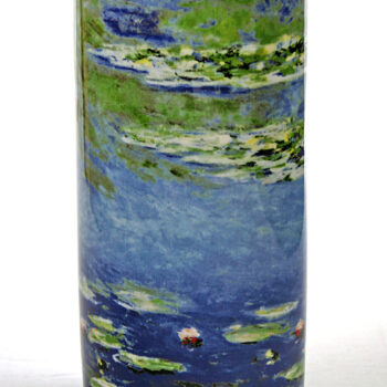 Waterlilles Flowers Vase by Monet