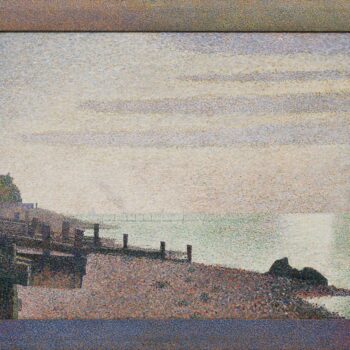 Seurat - Evening, Honfleur