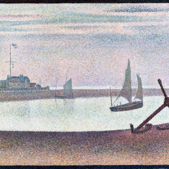 Seurat - The Channel at Gravelines, Evening