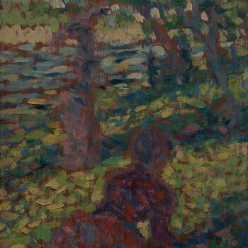 Seurat - Woman in the park