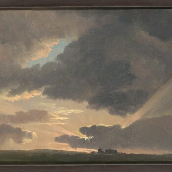 Simon Denis - Sunset in the Roman Campagna