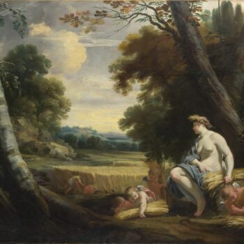 Simon Vouet and studio - Ceres and Harvesting Cupids