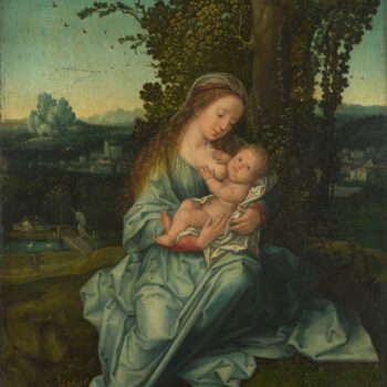Style of Bernaert van Orley - The Virgin and Child in a Landscape