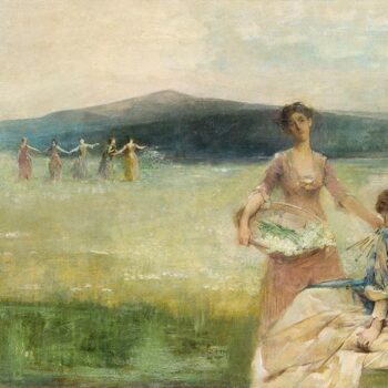 Thomas Dewing - Spring