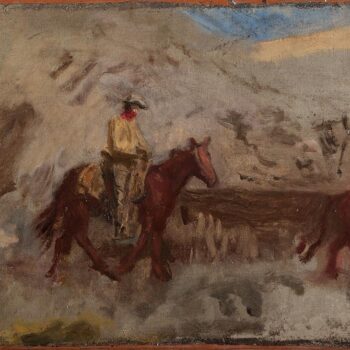 Thomas Eakins - Cowboy at work