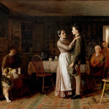 Thomas Hovenden - Breaking Home Ties