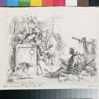 Tiepolo, Giovanni Battista - Visit to Death - OG-272352