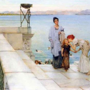 Alma-Tadema - a Kiss
