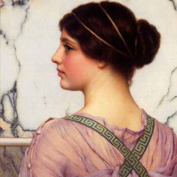 Godward - a Grecian Lovely