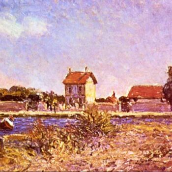 Sainte-Mammes by Sisley
