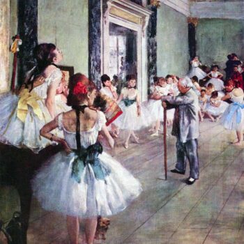The Dance Class by Degas
