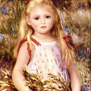 The Little Gleaner by Renoir