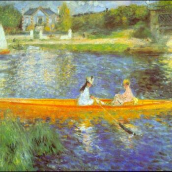 The Seine by Renoir