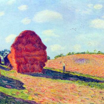 The Straw Rents by Sisley