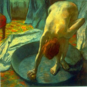 The Tub by Degas