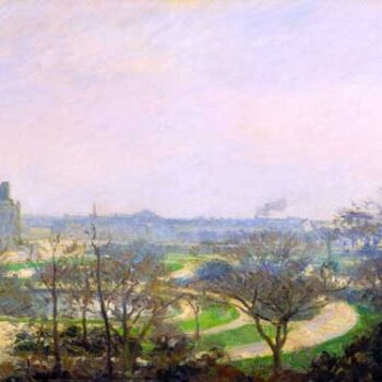 The Tuileries by Pissarro