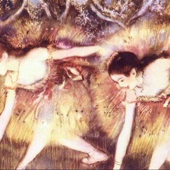 Two Dancers by Degas