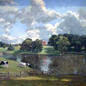 Wivenhoe Park by Constable