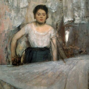 Woman Ironing by Degas