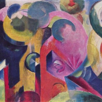 Composition Iii by Franz Marc