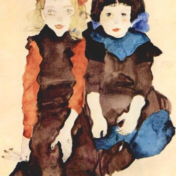 Girls by Schiele