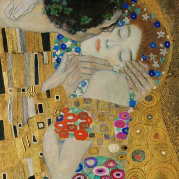 Klimt - The Kiss (Detail)