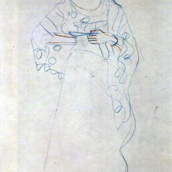 Lesendes Girls by Klimt