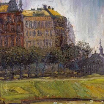 On The Danube Canal by Richard Gerstl