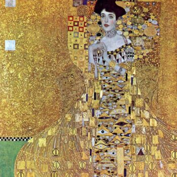 Portrait of Block-Bauer 2 by Klimt
