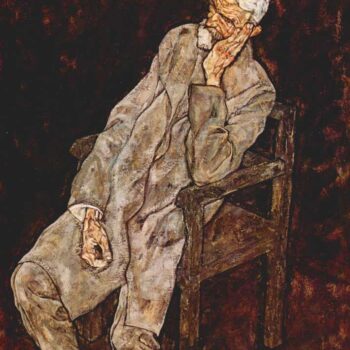 Portrait of Johan Harms by Schiele