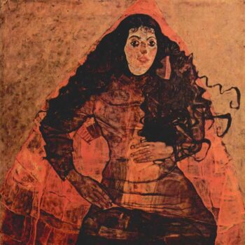 Portrait of Trude Engel by Schiele