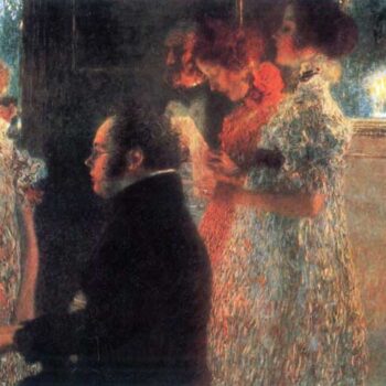 Schubert at The Piano by Klimt