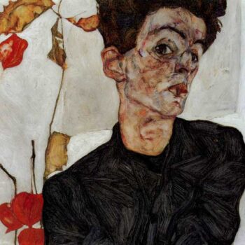 Self-Portrait by Schiele