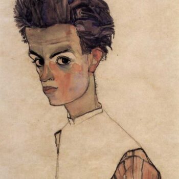 Self-Portrait by Egon Schiele