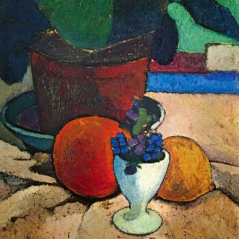Still Life with Lemon, Orange and Tomato by Paula-Modersohn-Becker
