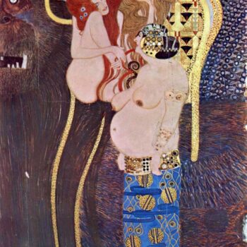 The Beethoven Freize 2 by Klimt