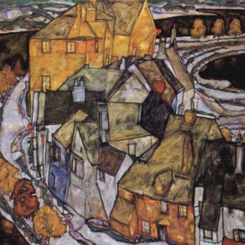 The House-Bend, Or Island City by Schiele