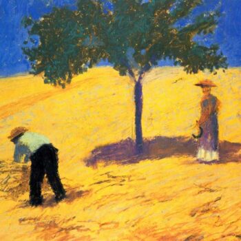Tree in Cornfeld by Macke
