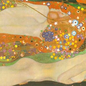 Water Snakes (Friends) Ii by Klimt