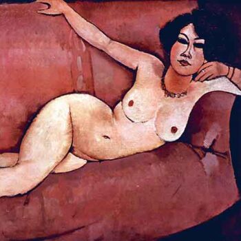 Modigliani - Act on a Sofa (Almaiisa)