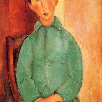 Modigliani - Boy in a Blue Jacket [2]
