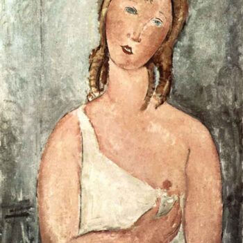 Modigliani - Girl in Shirt